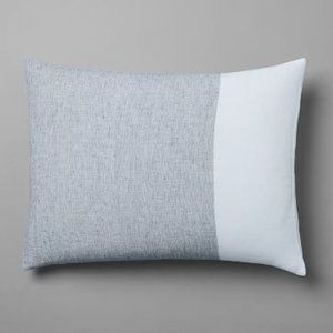 Belgian Flax Linen Contrast Stripe Shams (2)